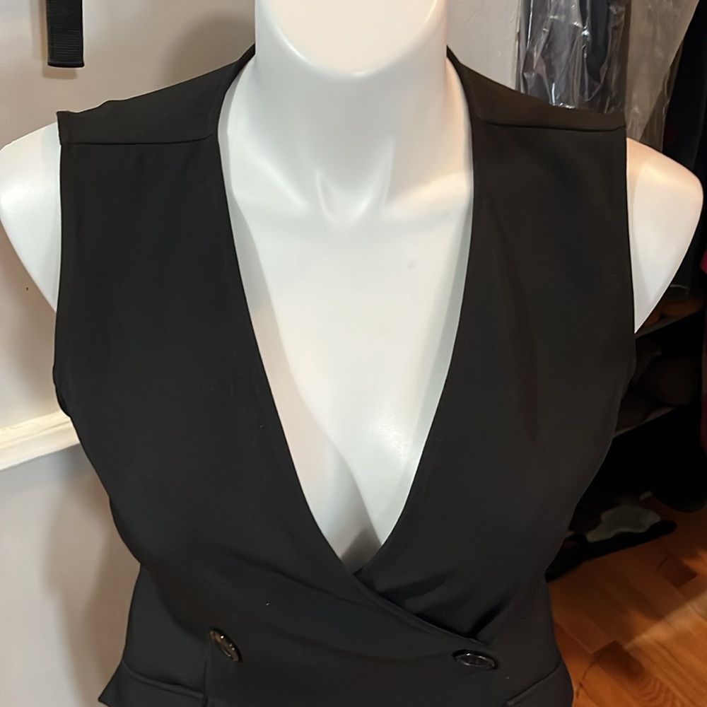 Nwot Max Studio Double Breasted Button Dress - image 3
